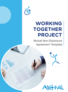 Working Together Mutual Non Disclosure Agreeement Template Resource Cover