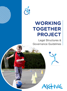 Working Together Legal Structures Governance Guidelines Template Resource Cover